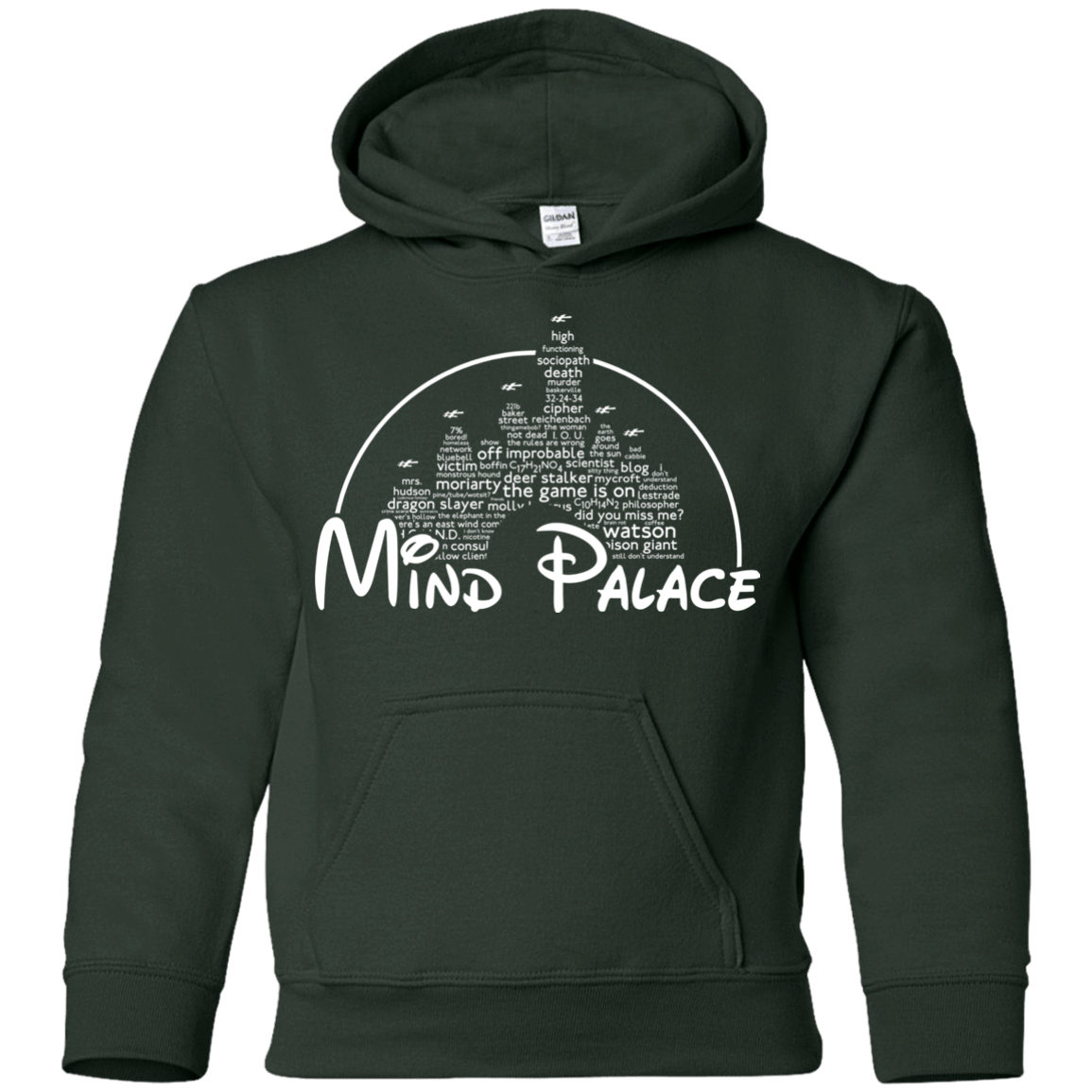 Sweatshirts Forest Green / YS Mind Palace Youth Hoodie