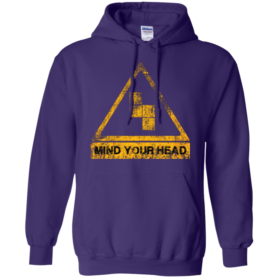 Sweatshirts Purple / Small MIND YOUR HEAD Pullover Hoodie
