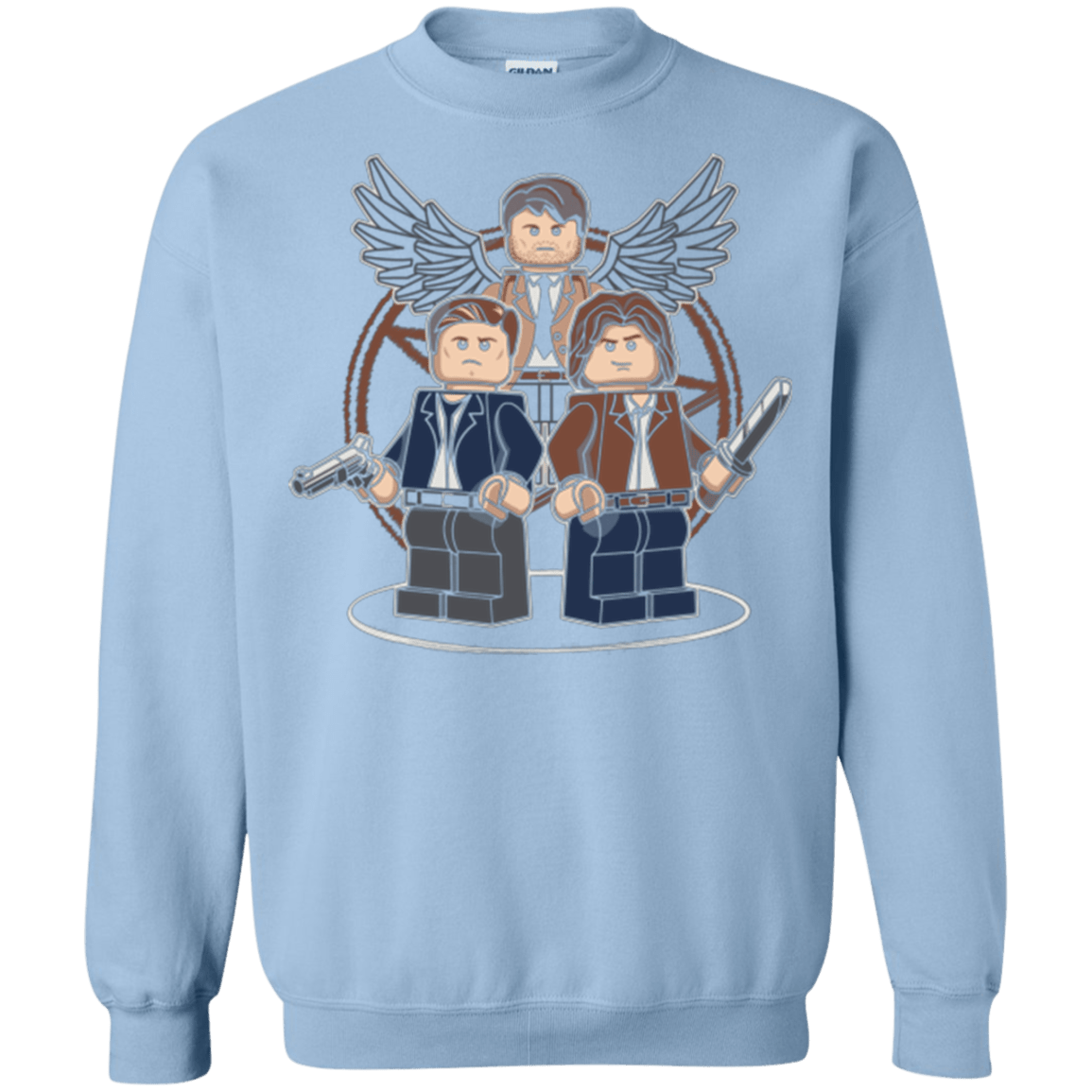 Sweatshirts Light Blue / Small Mini Hunters Crewneck Sweatshirt