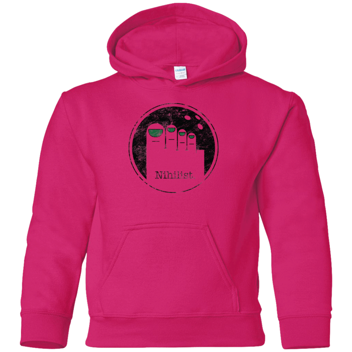 Sweatshirts Heliconia / YS Minimalist Nihilist Youth Hoodie