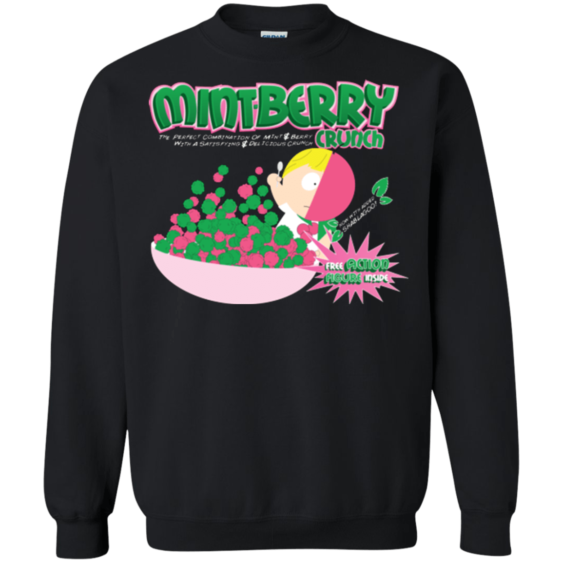 Sweatshirts Black / Small Mintberry Crunch Crewneck Sweatshirt