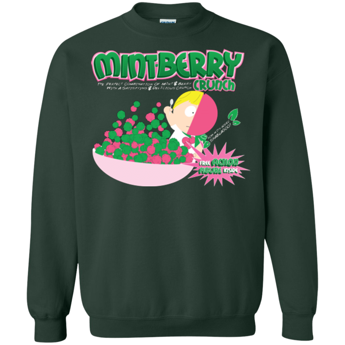 Sweatshirts Forest Green / Small Mintberry Crunch Crewneck Sweatshirt