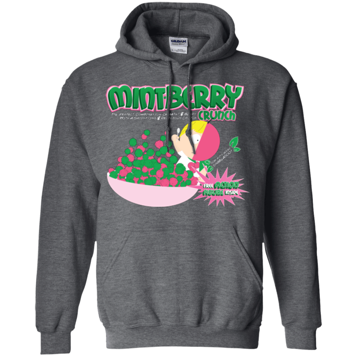 Sweatshirts Dark Heather / Small Mintberry Crunch Pullover Hoodie