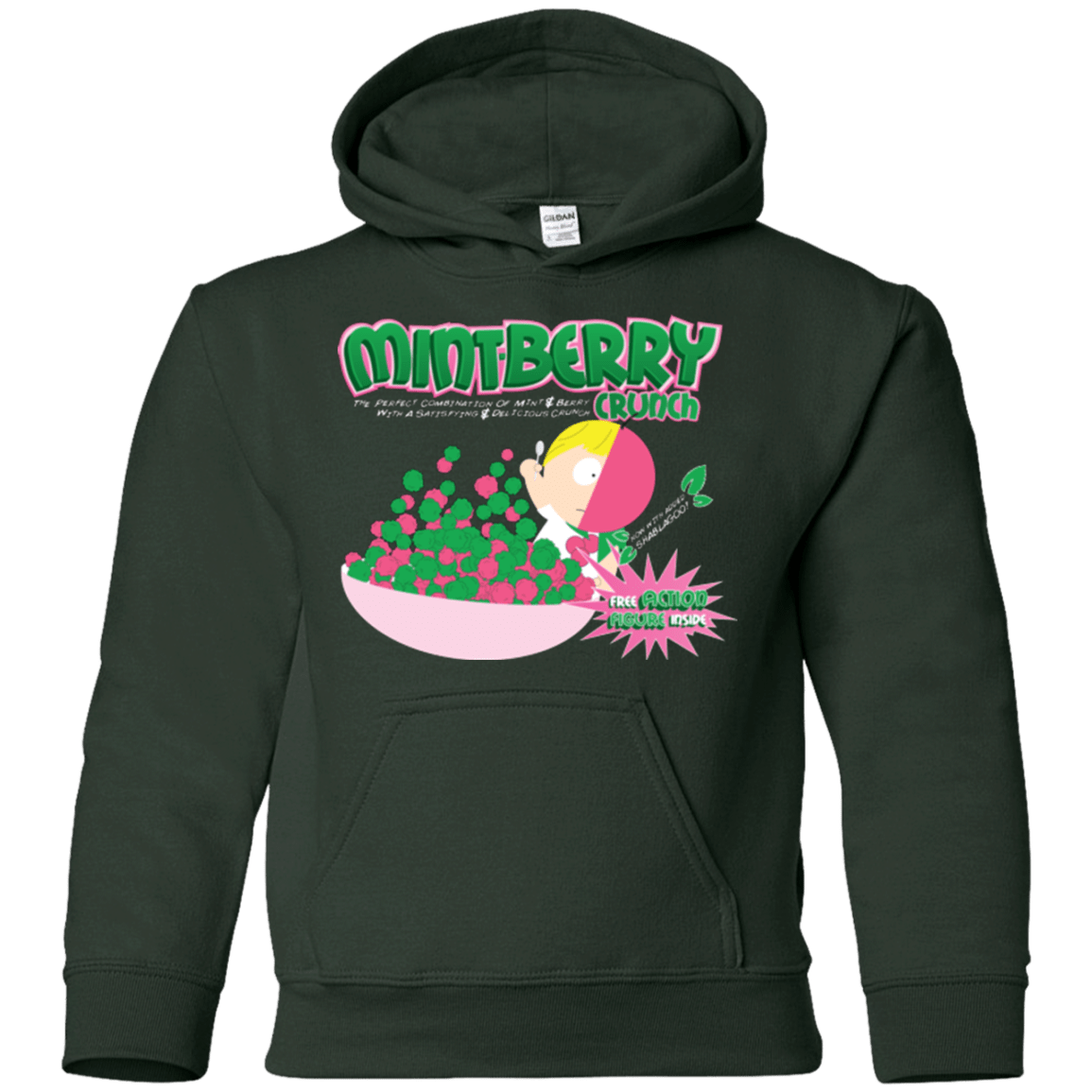 Sweatshirts Forest Green / YS Mintberry Crunch Youth Hoodie