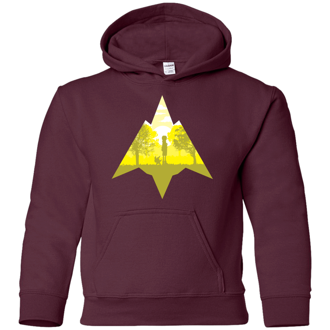 Sweatshirts Maroon / YS Miracles Youth Hoodie