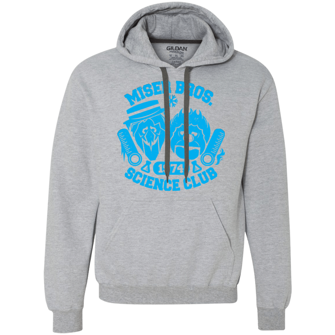 Sweatshirts Sport Grey / Small Miser bros Science Club Premium Fleece Hoodie