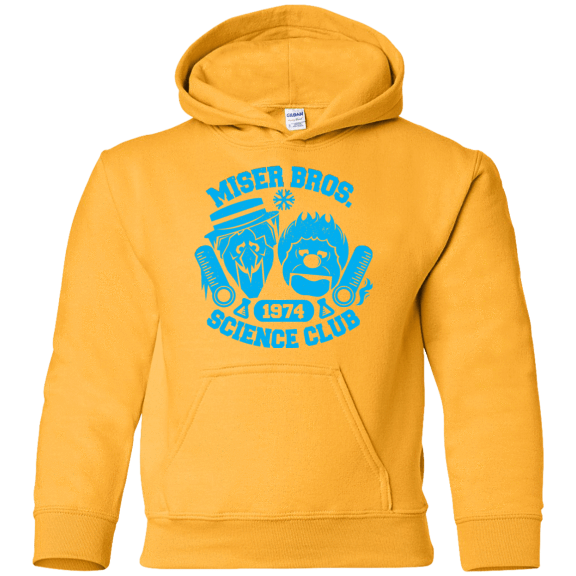 Sweatshirts Gold / YS Miser bros Science Club Youth Hoodie