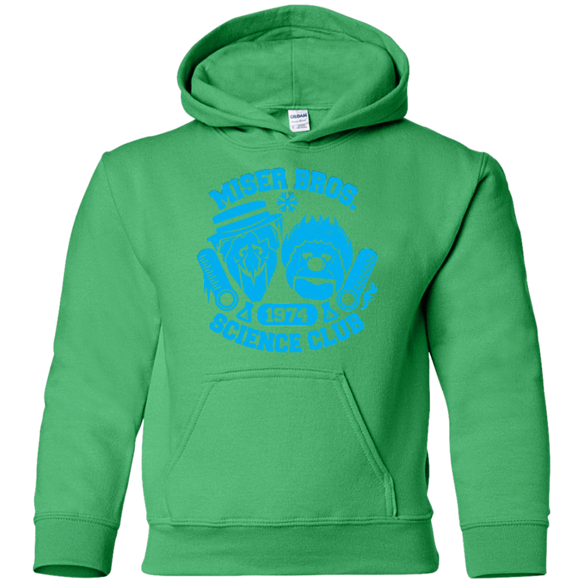 Sweatshirts Irish Green / YS Miser bros Science Club Youth Hoodie