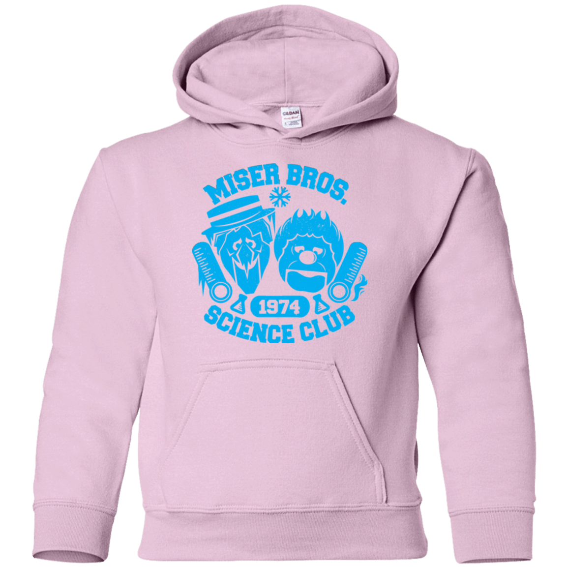 Sweatshirts Light Pink / YS Miser bros Science Club Youth Hoodie