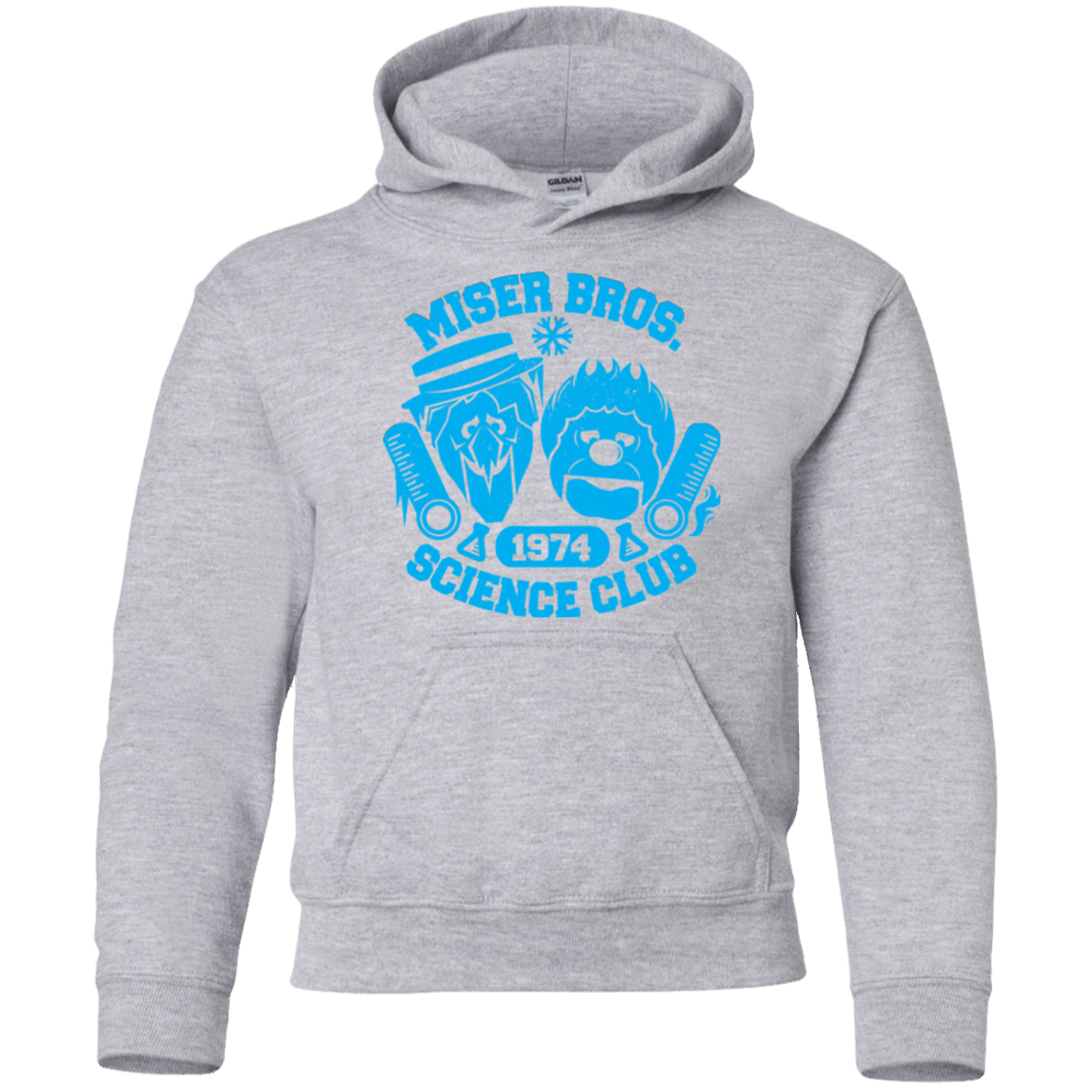 Sweatshirts Sport Grey / YS Miser bros Science Club Youth Hoodie
