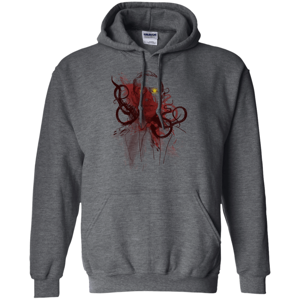 Sweatshirts Dark Heather / S Miskatoninked Pullover Hoodie