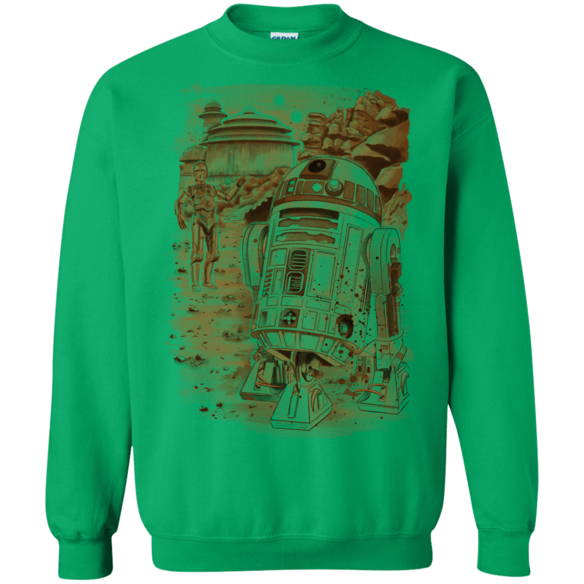 Sweatshirts Irish Green / S Mission to jabba palace Crewneck Sweatshirt