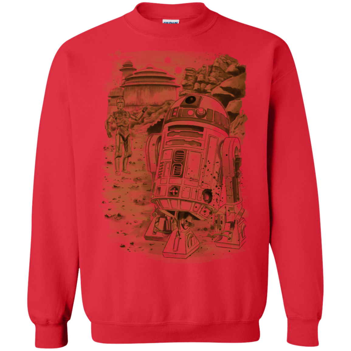 Sweatshirts Red / S Mission to jabba palace Crewneck Sweatshirt