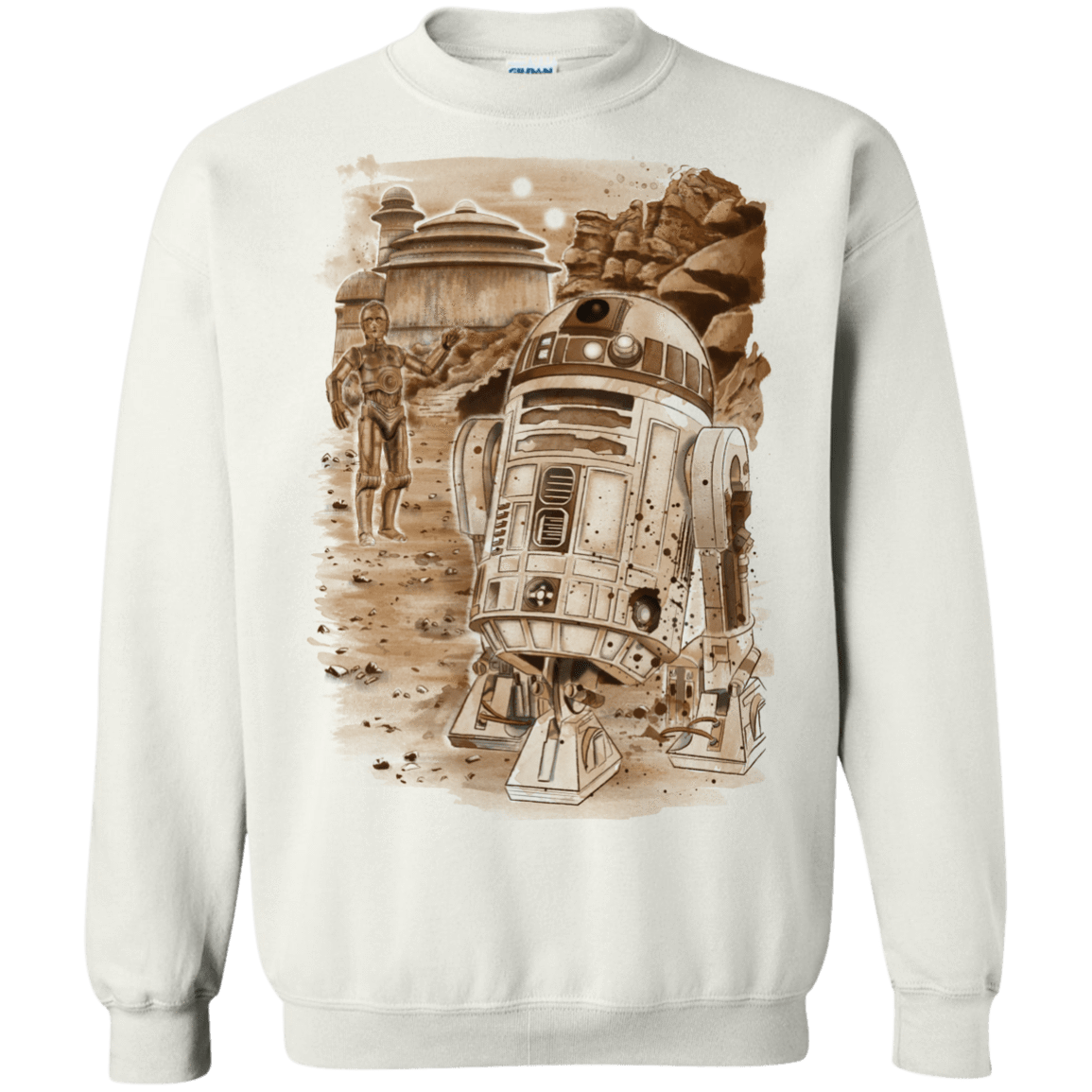 Sweatshirts White / S Mission to jabba palace Crewneck Sweatshirt