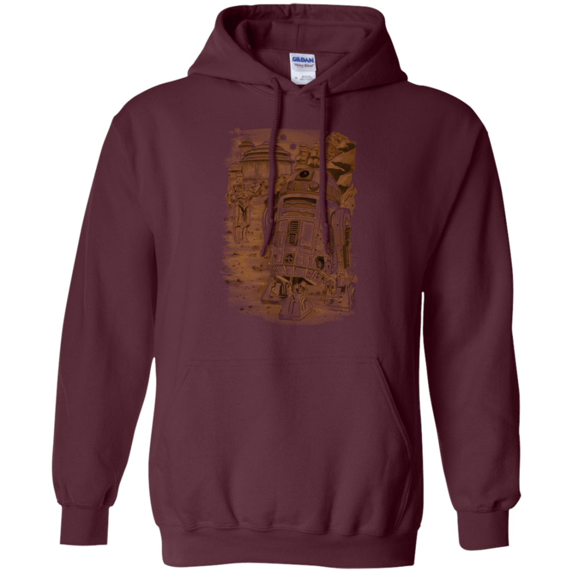 Sweatshirts Maroon / S Mission to jabba palace Pullover Hoodie