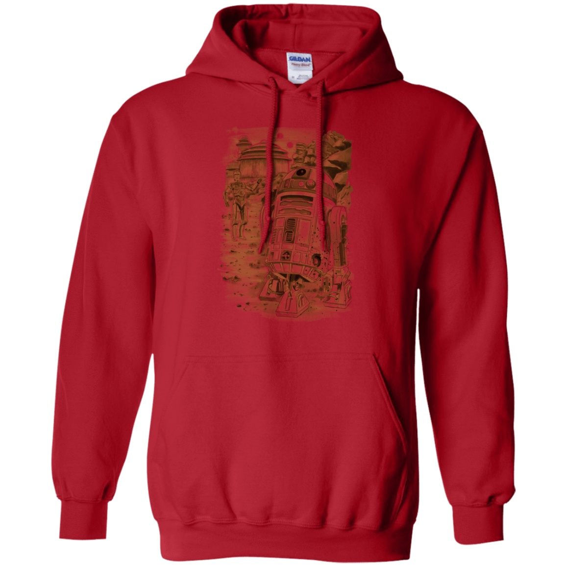 Sweatshirts Red / S Mission to jabba palace Pullover Hoodie