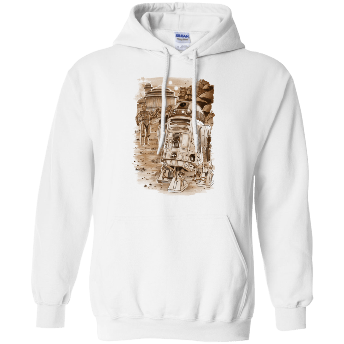 Sweatshirts White / S Mission to jabba palace Pullover Hoodie