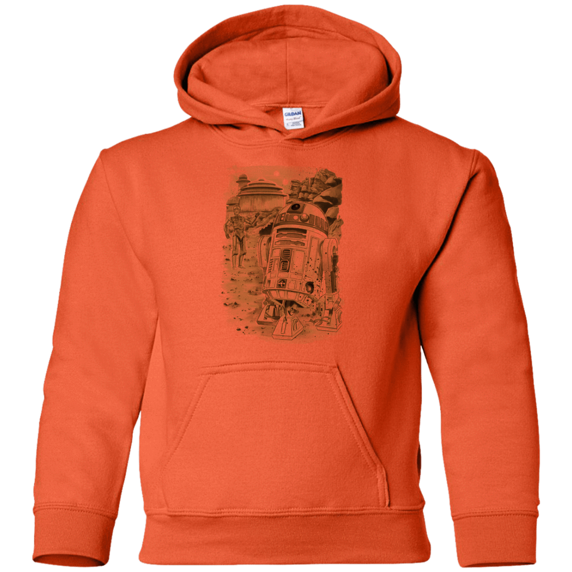 Sweatshirts Orange / YS Mission to jabba palace Youth Hoodie