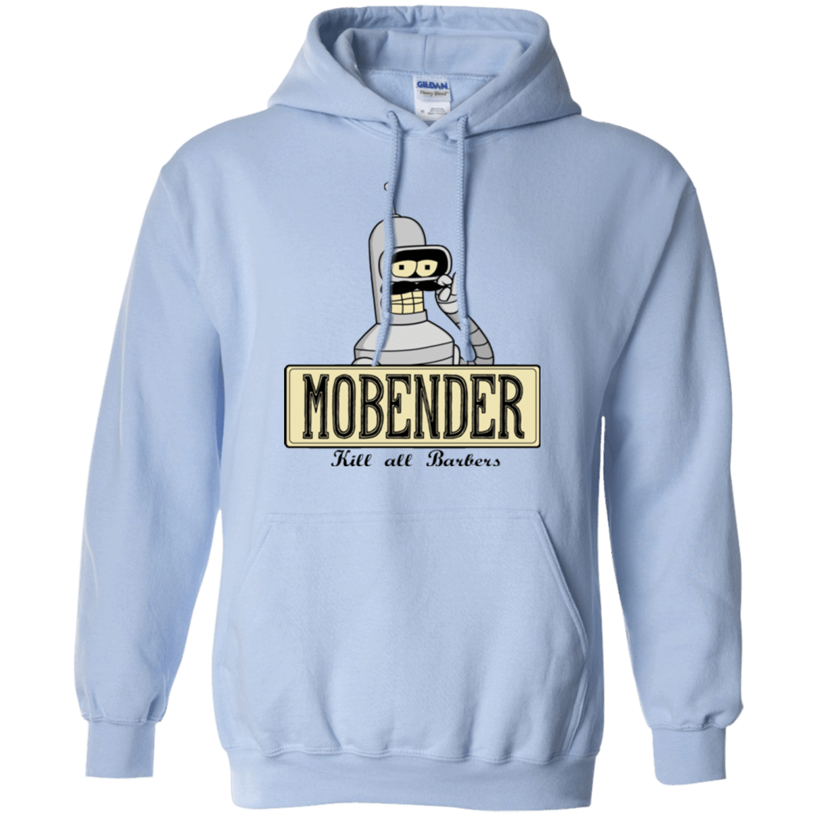 Sweatshirts Light Blue / S Mobender Pullover Hoodie