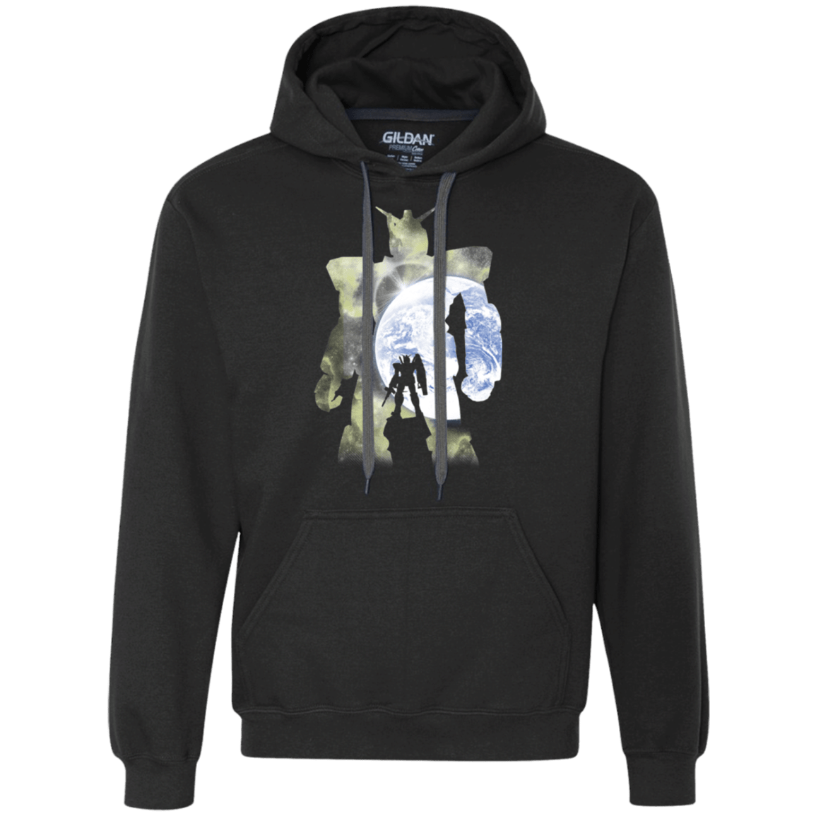 Sweatshirts Black / Small Mobile Suit Premium Fleece Hoodie