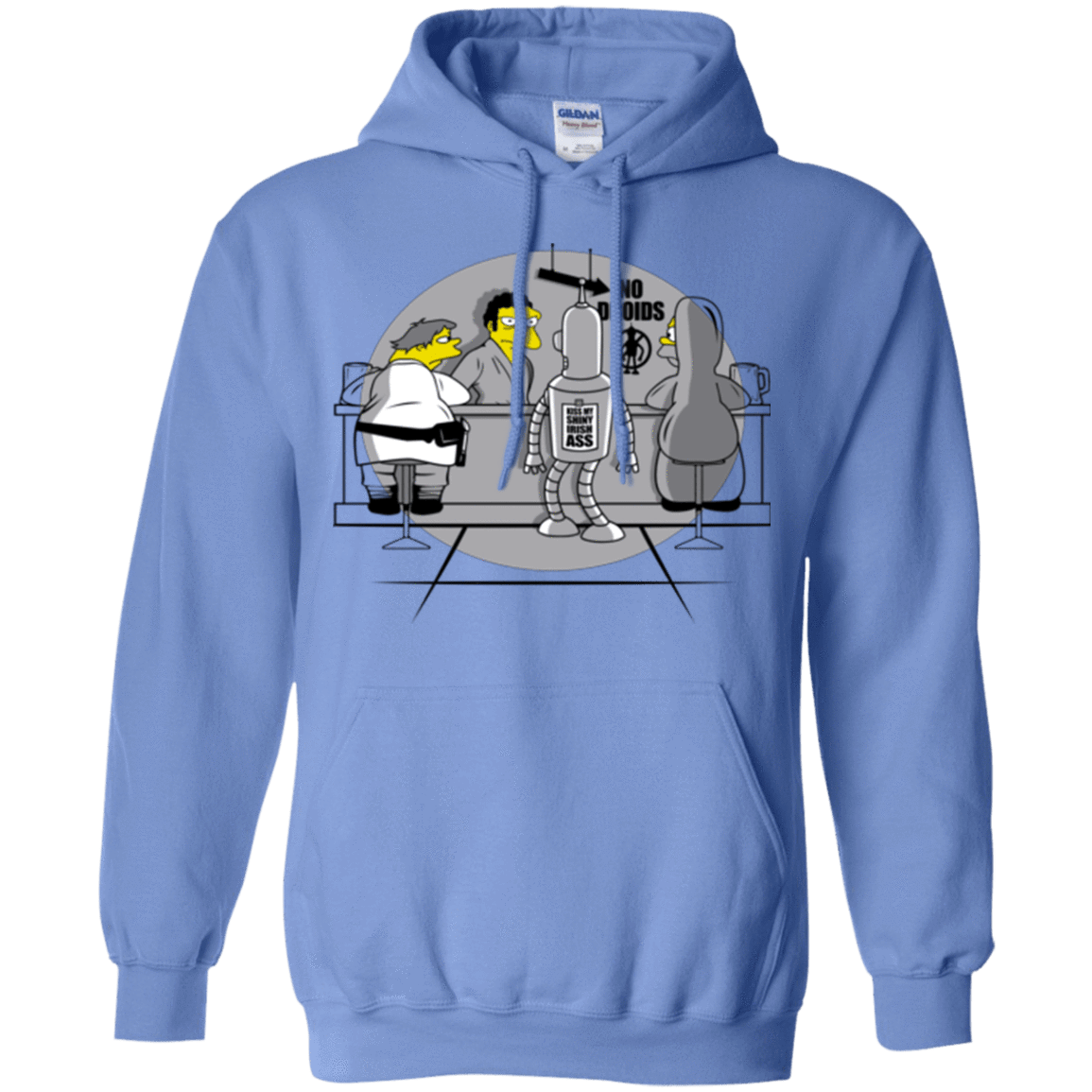 Sweatshirts Carolina Blue / Small Moes Cantina Irish Pullover Hoodie