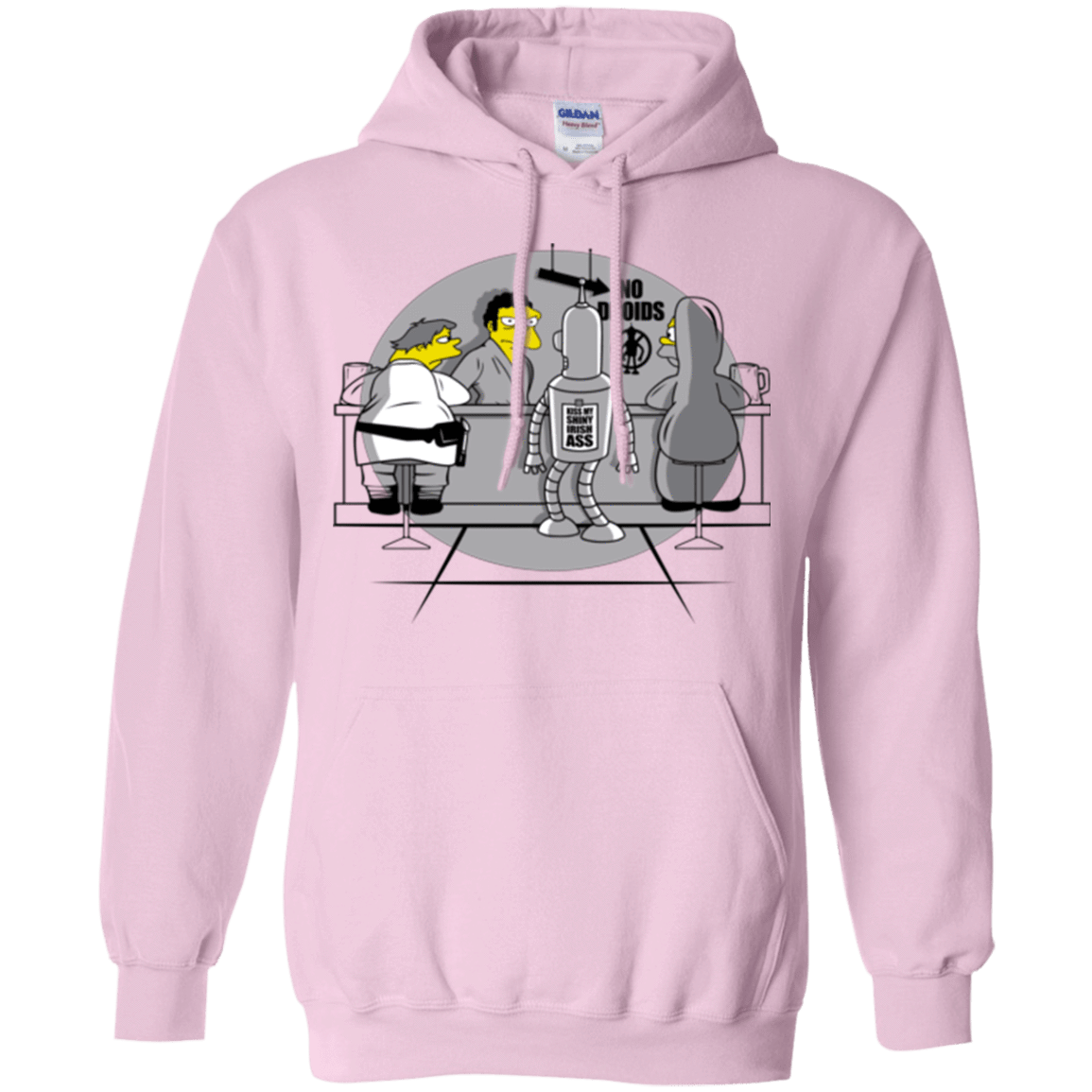 Sweatshirts Light Pink / Small Moes Cantina Irish Pullover Hoodie