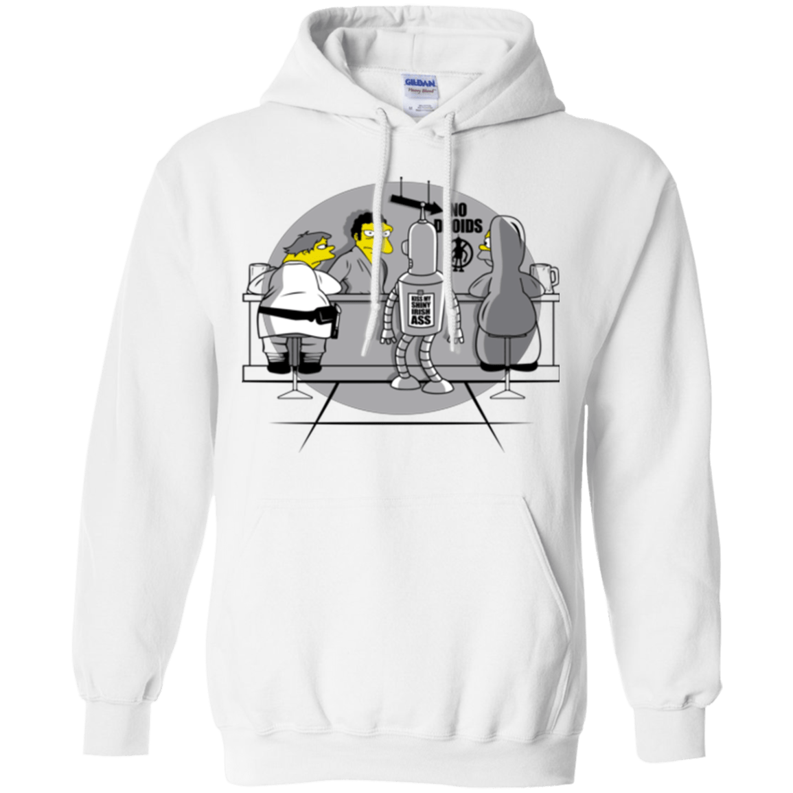 Sweatshirts White / Small Moes Cantina Irish Pullover Hoodie