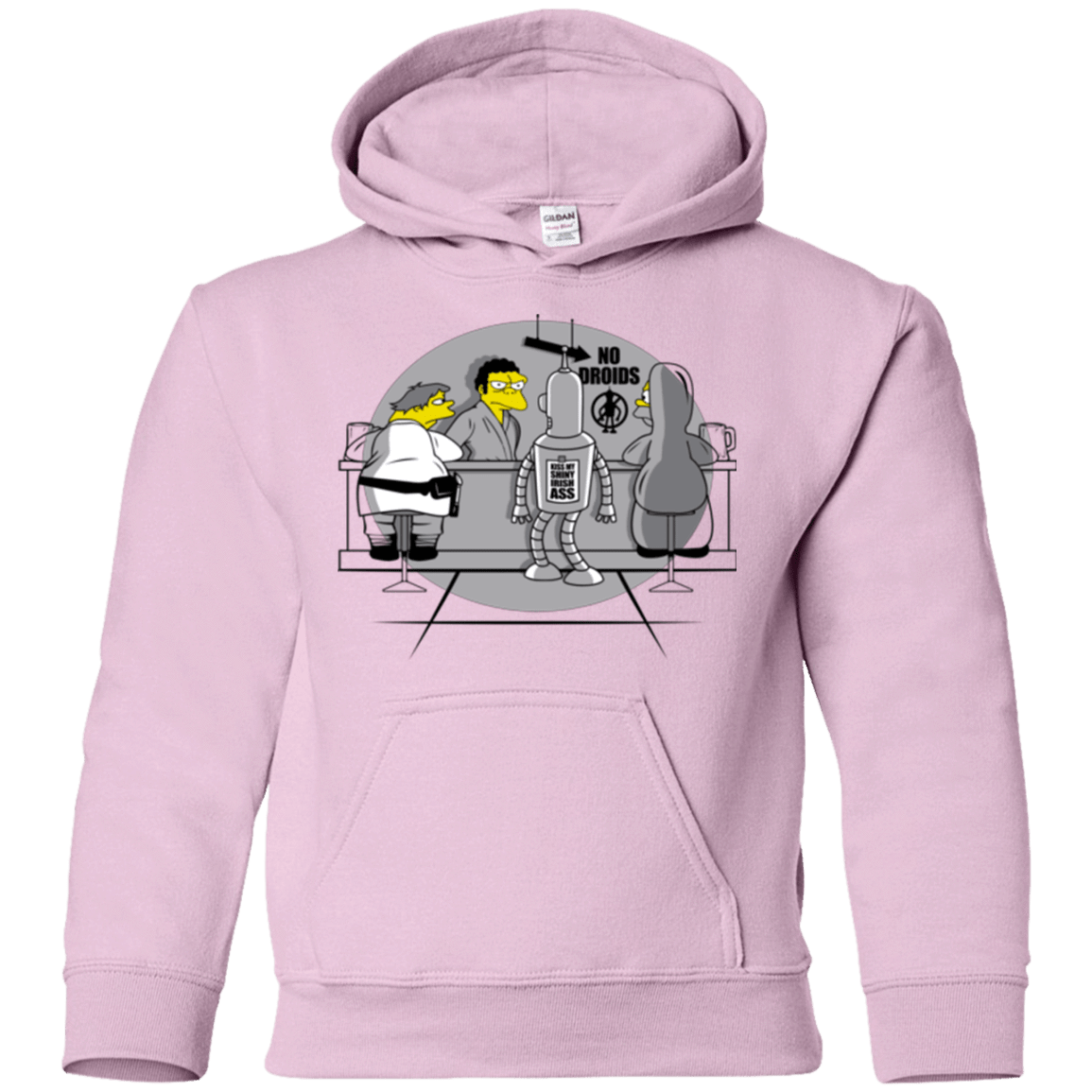 Sweatshirts Light Pink / YS Moes Cantina Irish Youth Hoodie