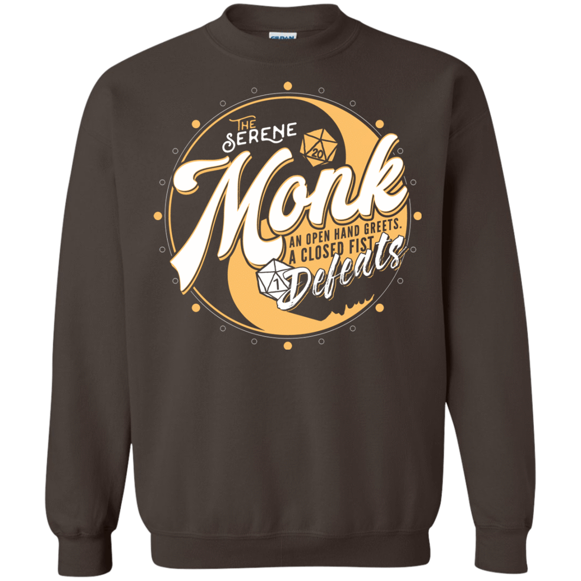 Sweatshirts Dark Chocolate / S Monk Crewneck Sweatshirt