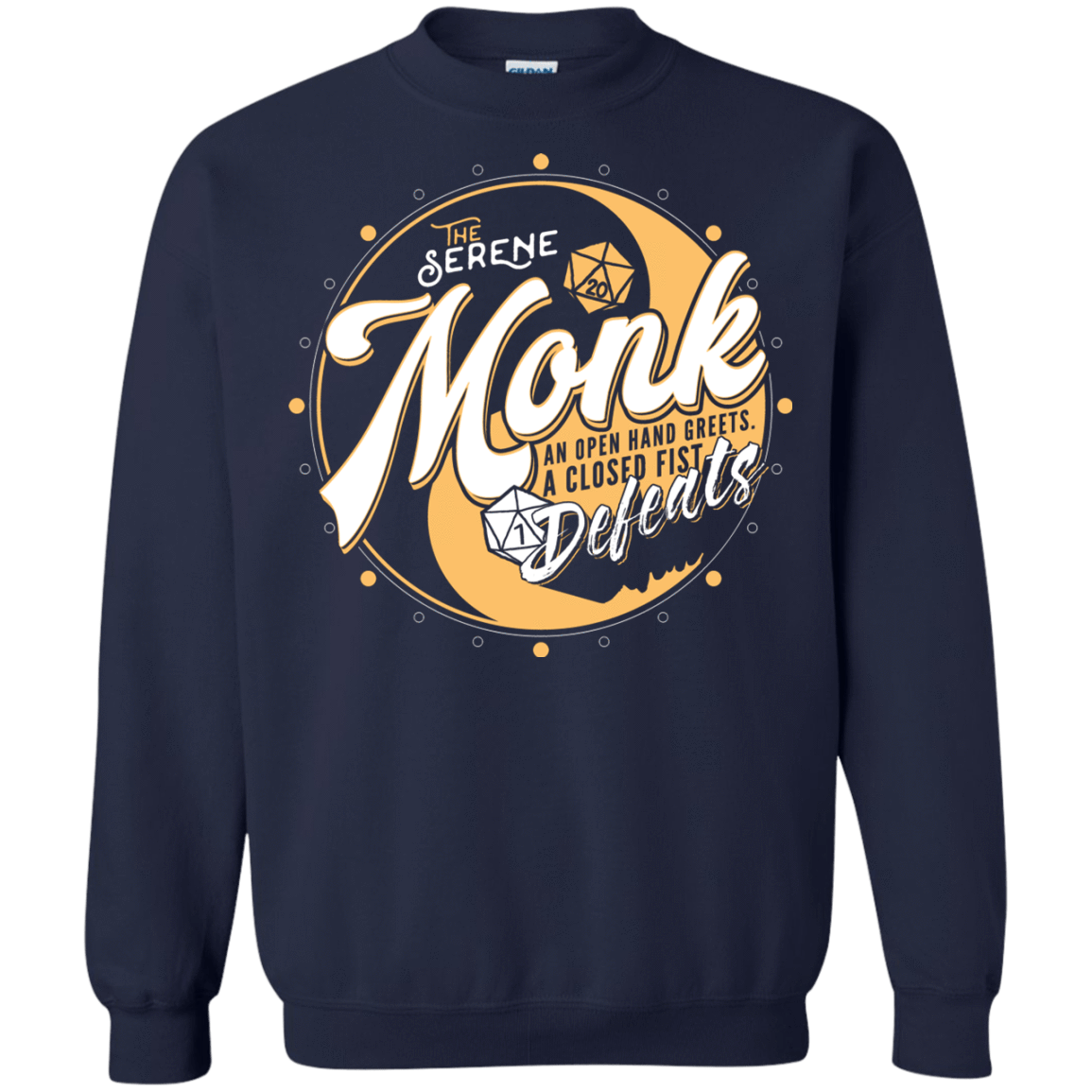 Sweatshirts Navy / S Monk Crewneck Sweatshirt