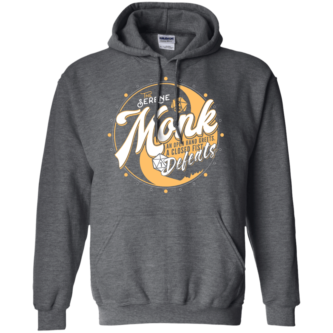 Sweatshirts Dark Heather / S Monk Pullover Hoodie
