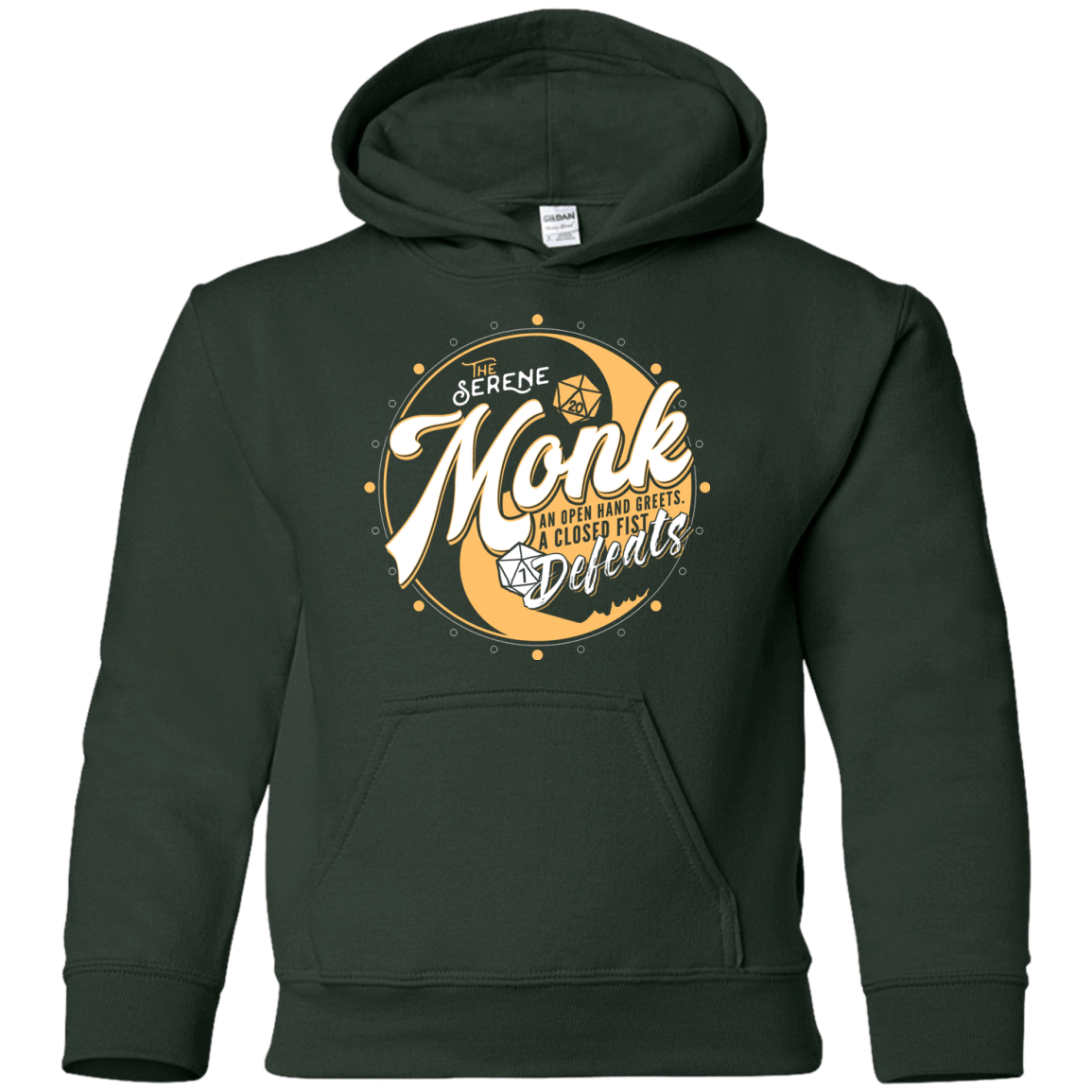 Sweatshirts Forest Green / YS Monk Youth Hoodie