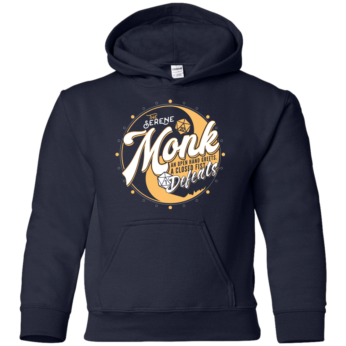 Sweatshirts Navy / YS Monk Youth Hoodie