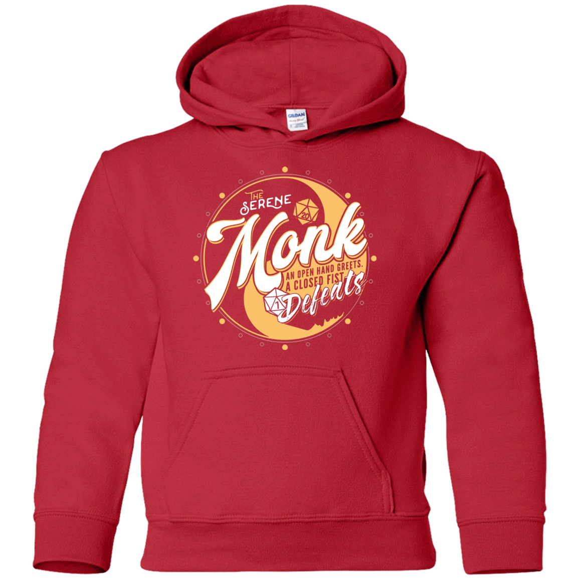 Sweatshirts Red / YS Monk Youth Hoodie