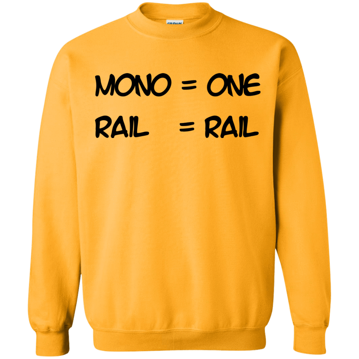 Sweatshirts Gold / S Mono Crewneck Sweatshirt