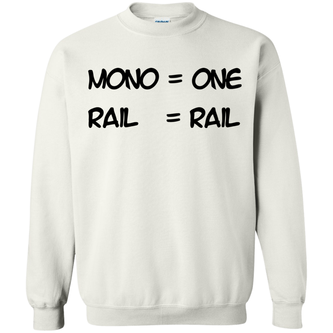 Sweatshirts White / S Mono Crewneck Sweatshirt