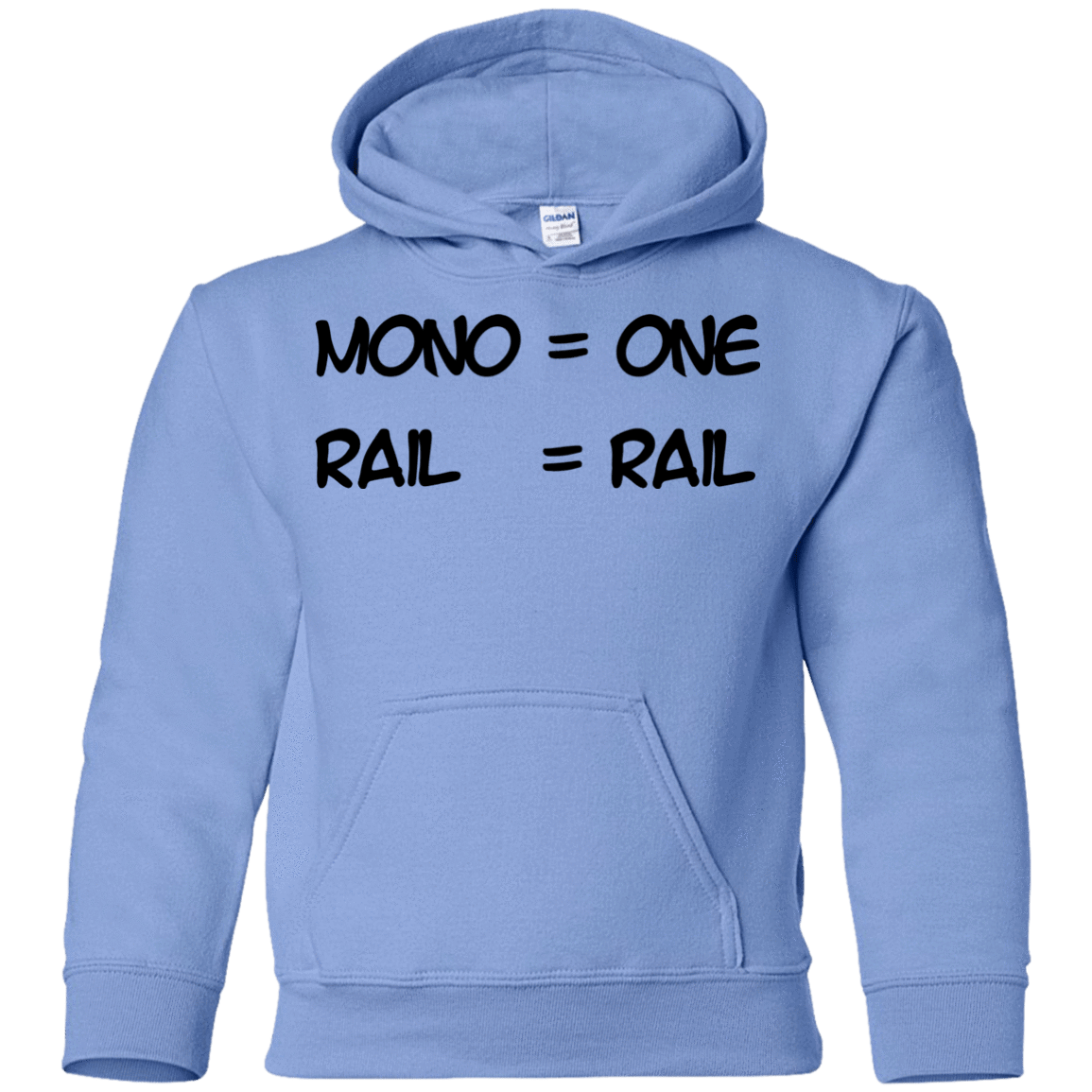 Sweatshirts Carolina Blue / YS Mono Youth Hoodie