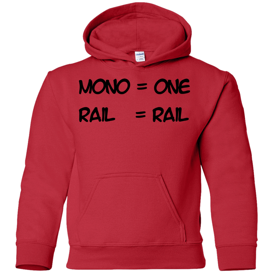 Sweatshirts Red / YS Mono Youth Hoodie