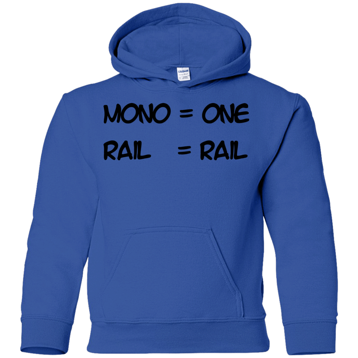 Sweatshirts Royal / YS Mono Youth Hoodie