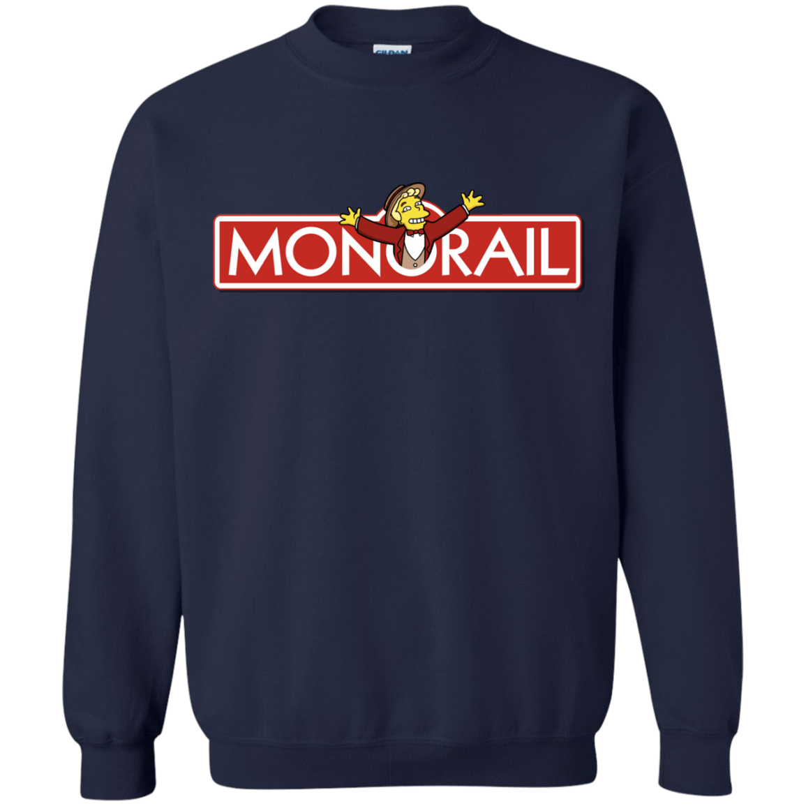 Sweatshirts Navy / S Monorail Crewneck Sweatshirt