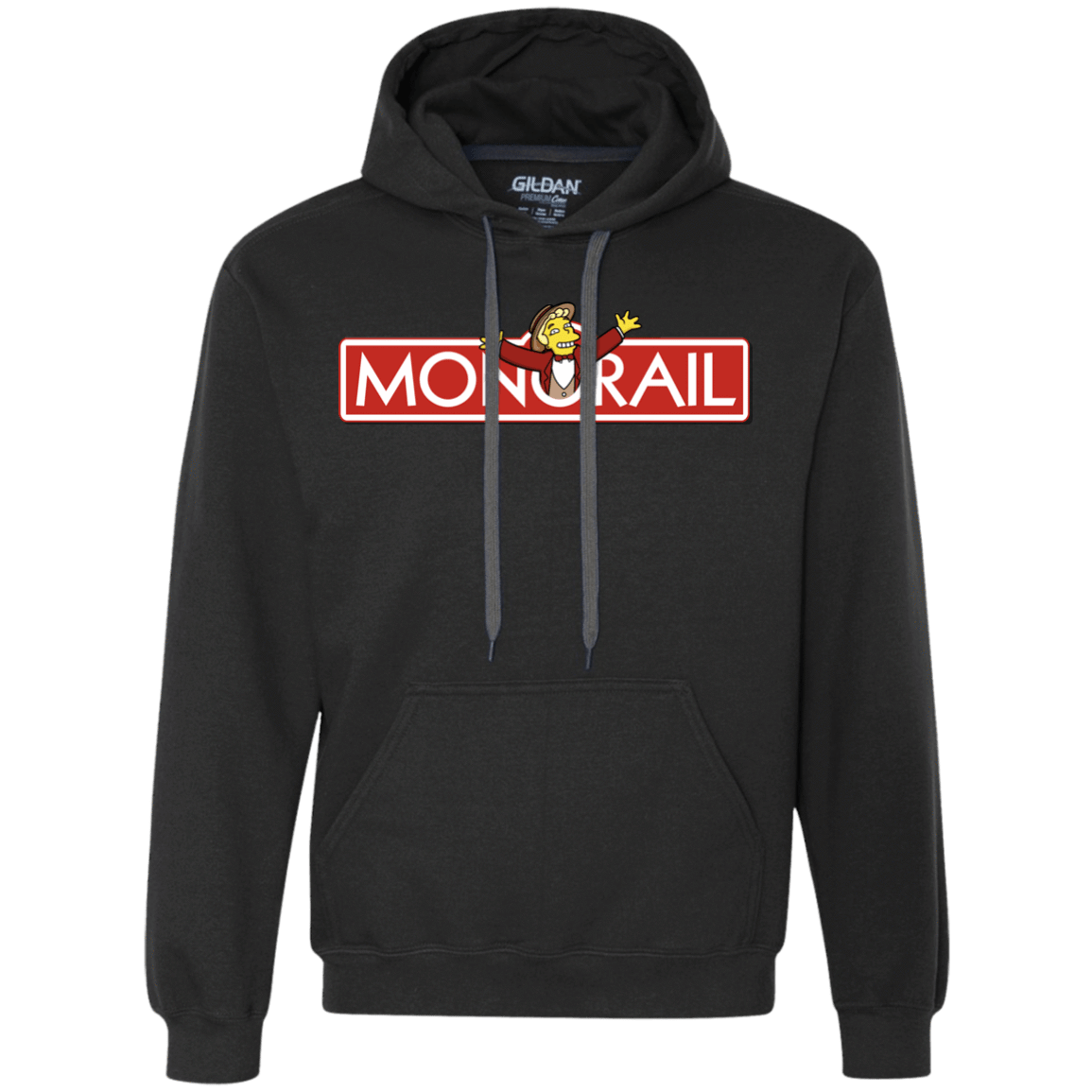 Sweatshirts Black / S Monorail Premium Fleece Hoodie