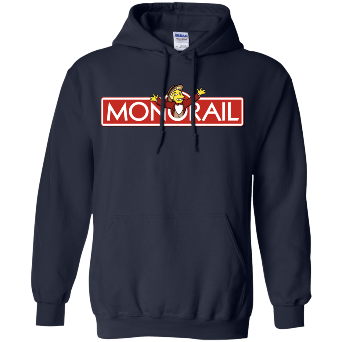 Sweatshirts Navy / S Monorail Pullover Hoodie