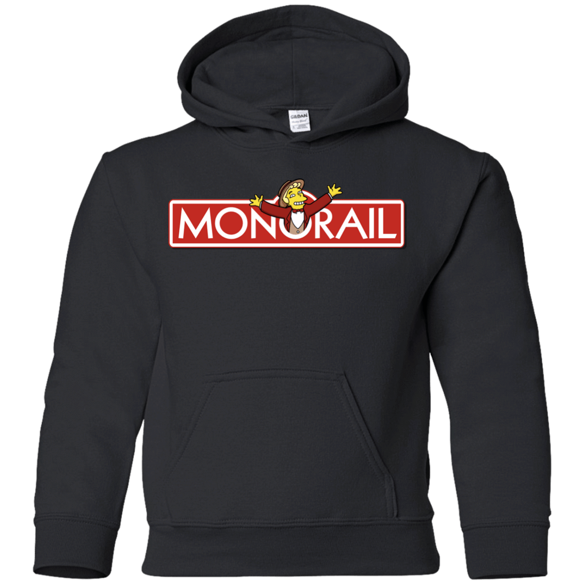 Sweatshirts Black / YS Monorail Youth Hoodie