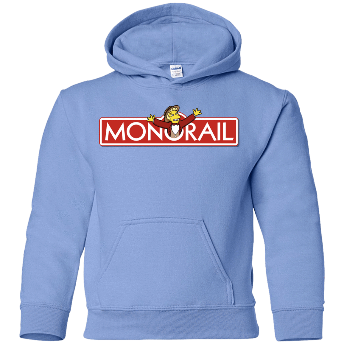 Sweatshirts Carolina Blue / YS Monorail Youth Hoodie