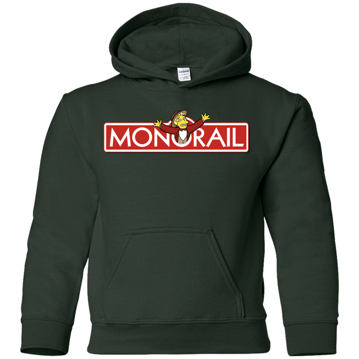 Sweatshirts Forest Green / YS Monorail Youth Hoodie
