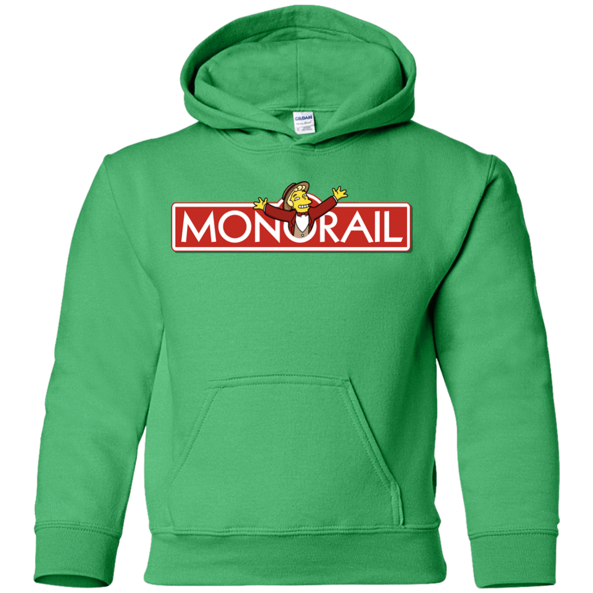 Sweatshirts Irish Green / YS Monorail Youth Hoodie