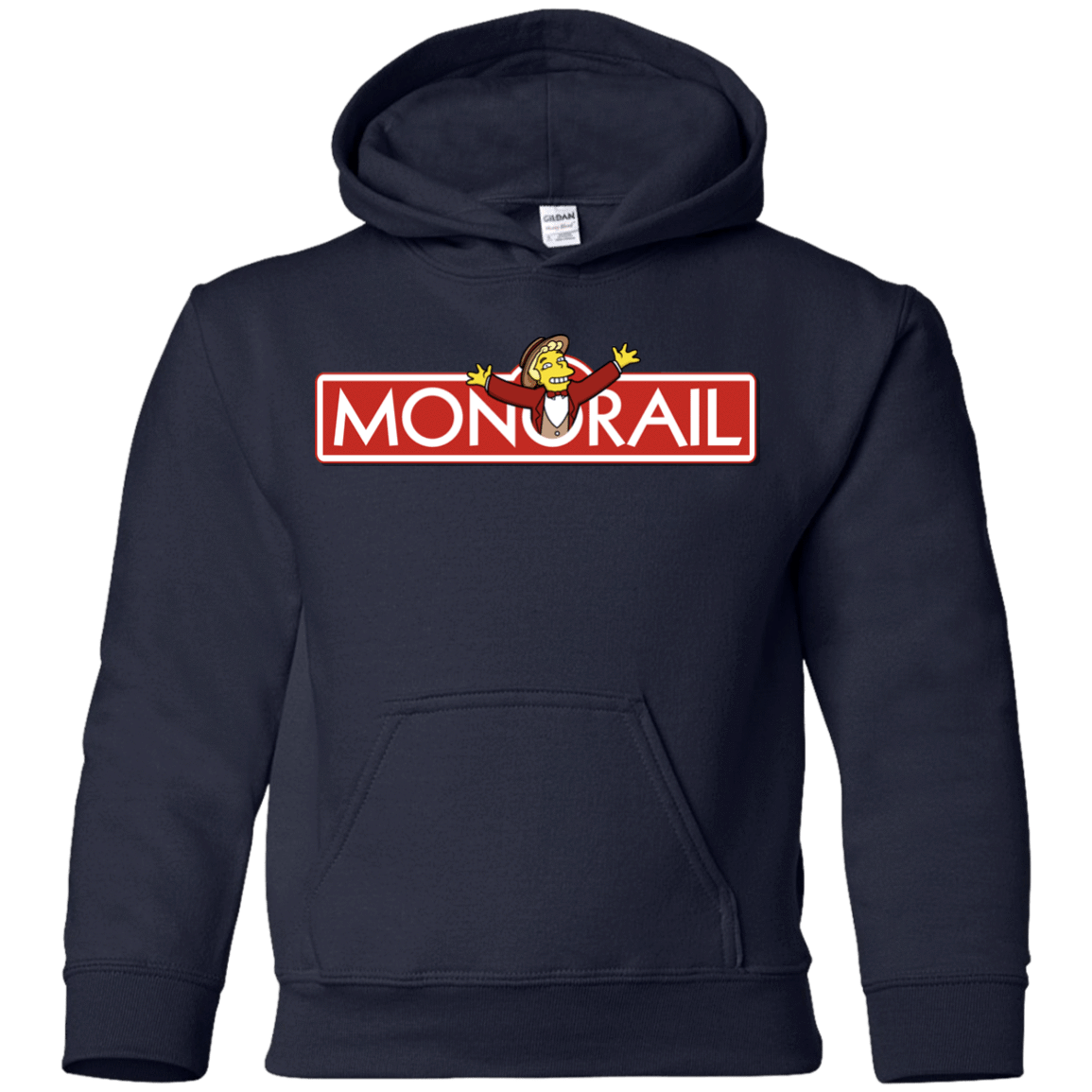 Sweatshirts Navy / YS Monorail Youth Hoodie
