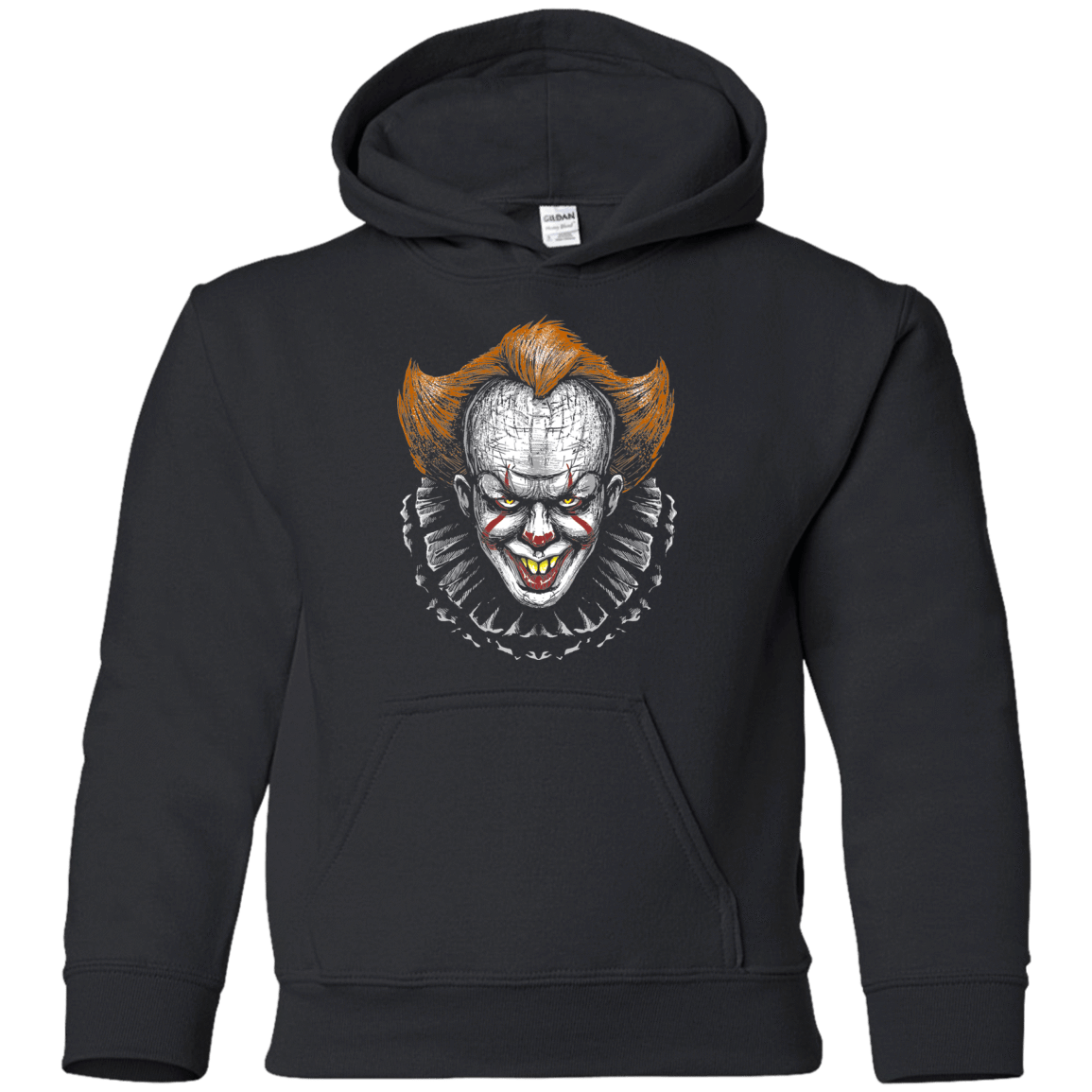 Sweatshirts Black / YS Monster Clown Youth Hoodie
