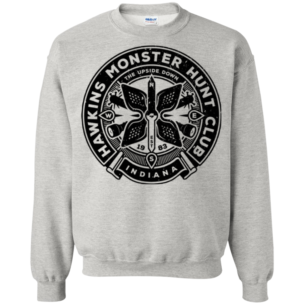 Sweatshirts Ash / Small Monster Hunt Club Crewneck Sweatshirt