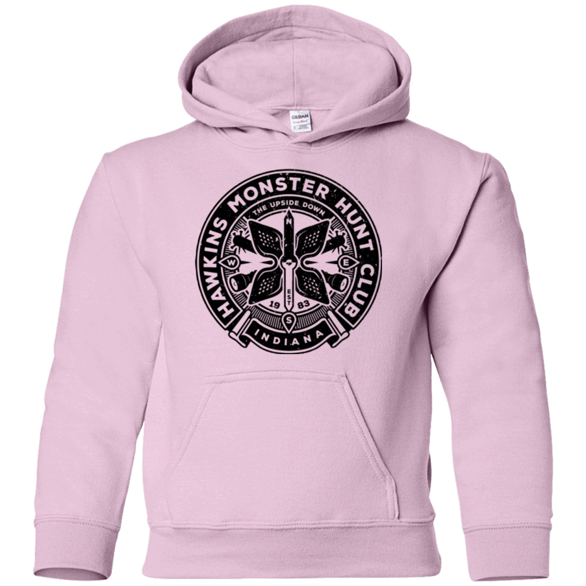 Sweatshirts Light Pink / YS Monster Hunt Club Youth Hoodie